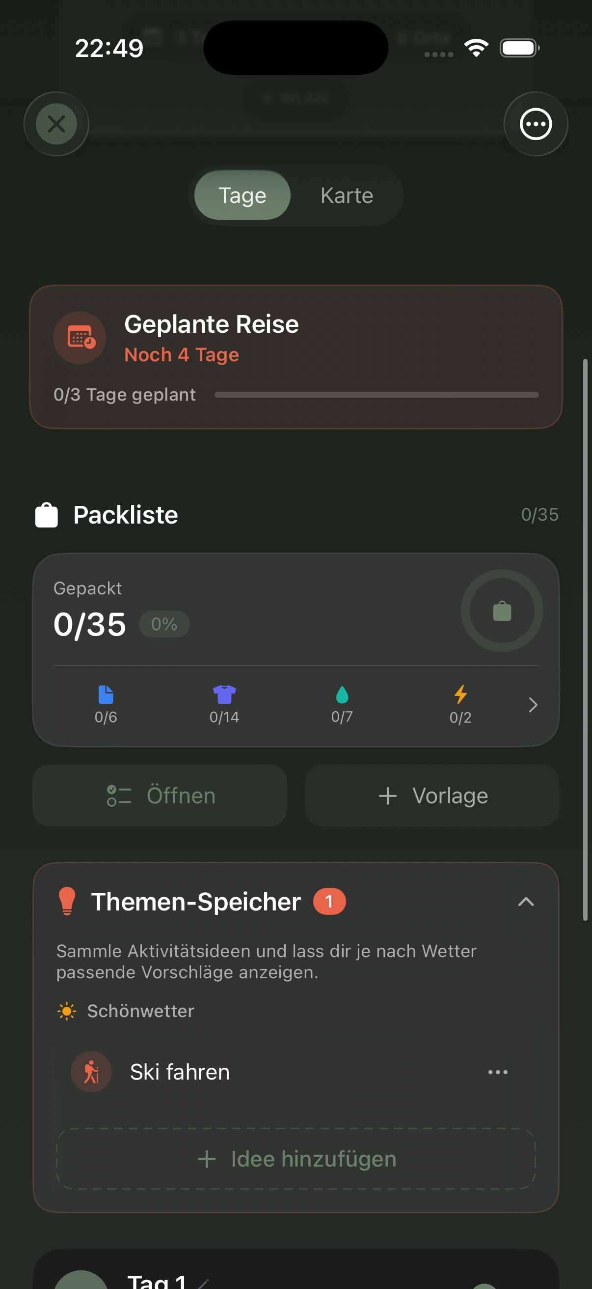 Reflexion & Stimmung
